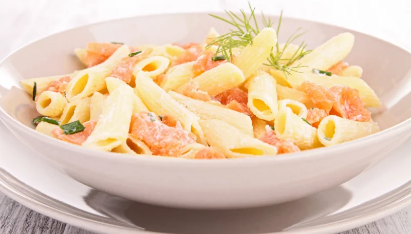 Pasta al salmone