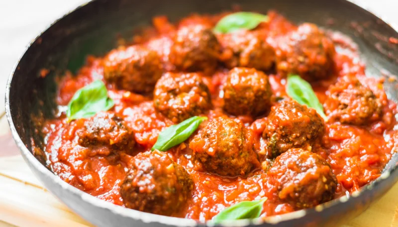 Polpette al pomodoro