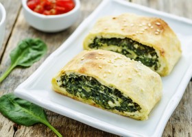 Strudel di ricotta e spinaci