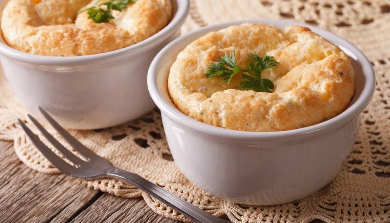 Soufflé di parmigiano