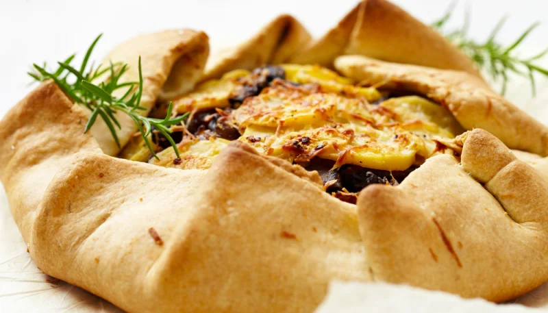 Torta salata di patate e rosmarino