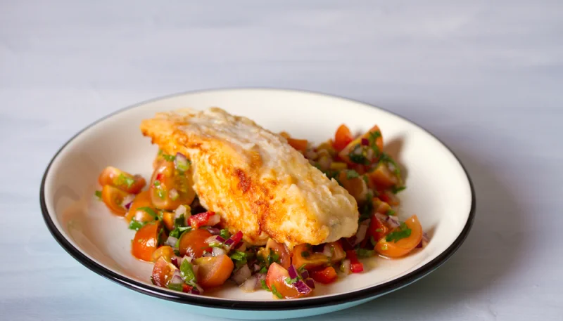 Merluzzo fritto marinato