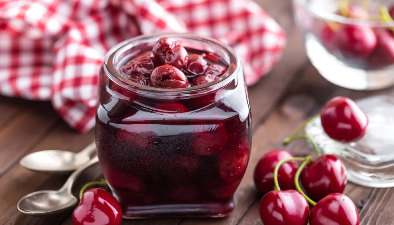 Ciliegie sciroppate
