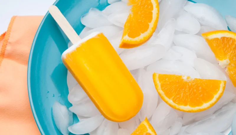 Ghiaccioli all'arancia