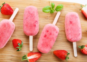 Ghiaccioli alla fragola