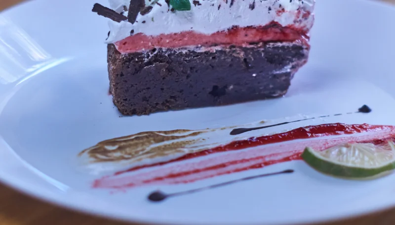 Marquise al Cioccolato con Pan di spagna senza farina