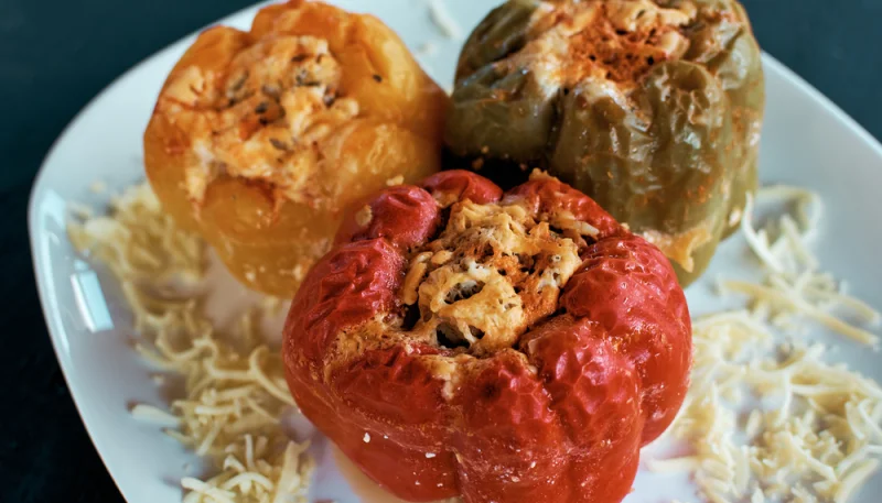 Peperoni ripieni mediterranei