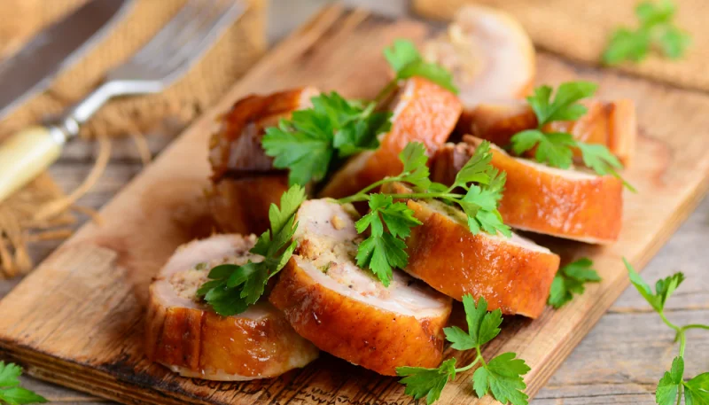 Polpettone di pollo e ricotta