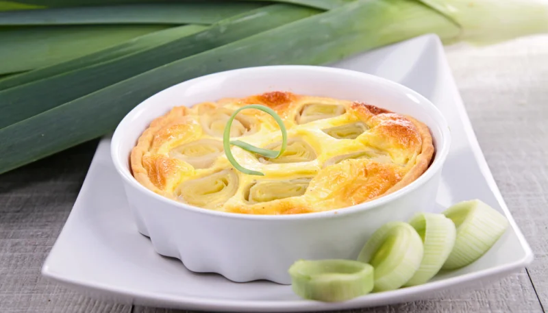 Mini quiche ai porri