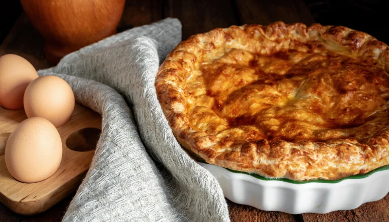 Torta salata di riso