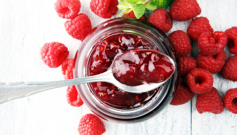Confettura di lamponi