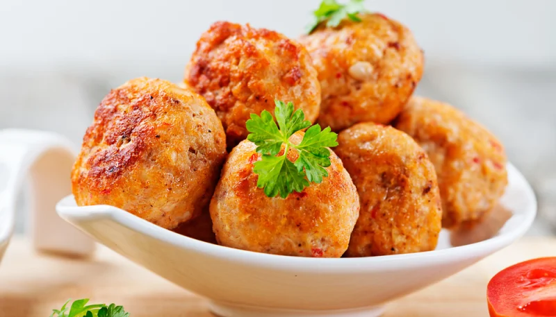 Polpette di pollo e ricotta