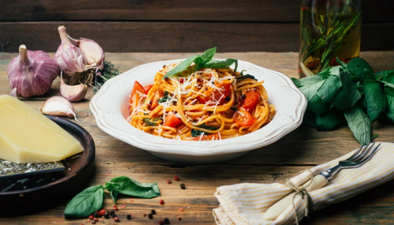 Spaghetti ai pomodori crudi