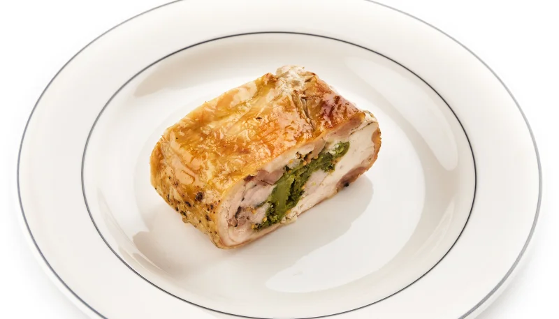 Rotolo di tacchino e spinaci