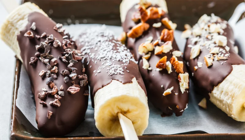 Banane al cioccolato