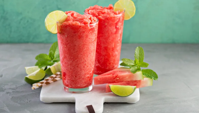 Granita di anguria e menta