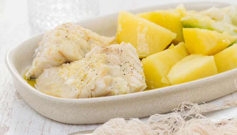 Insalata di merluzzo e patate