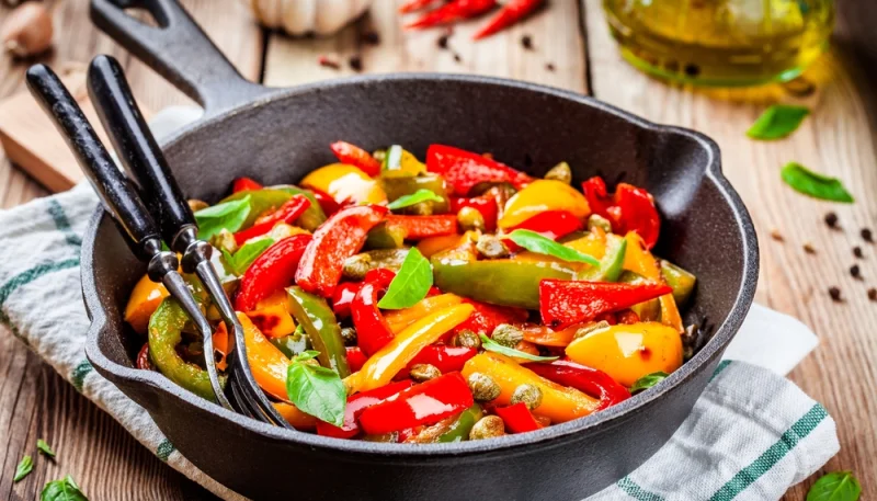 Peperoni in agrodolce