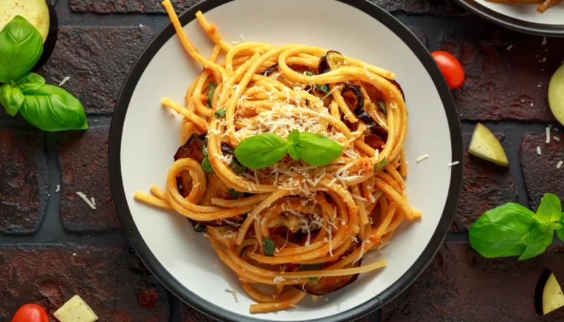 Spaghetti alle melanzane