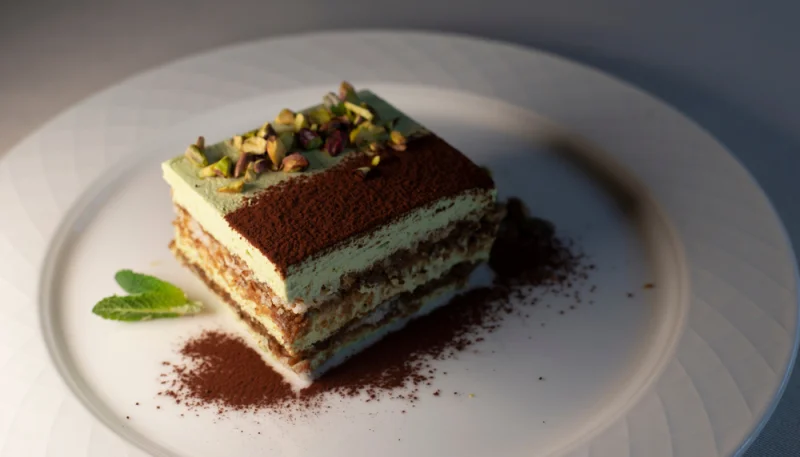 Tiramisù al pistacchio