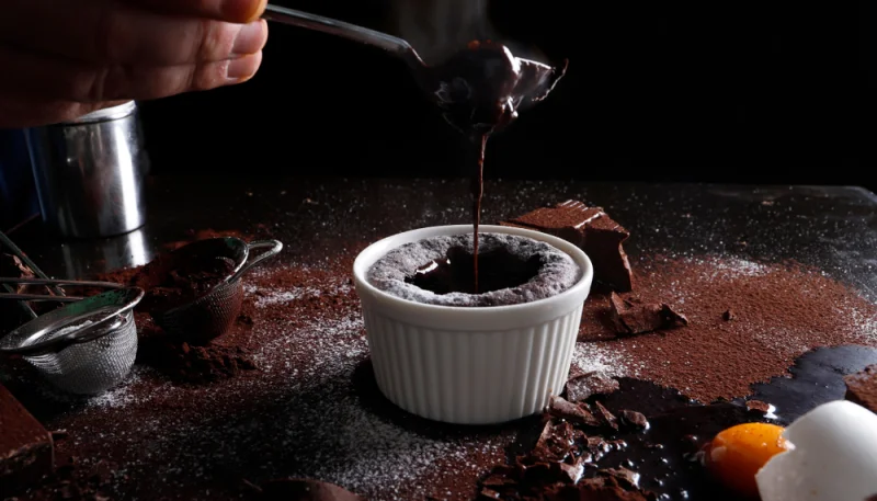 Tortino al cioccolato con cuore morbido