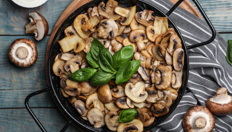 Funghi alla greca