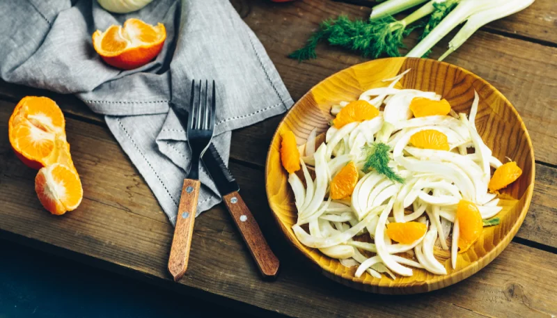 Insalata di finocchi e arance