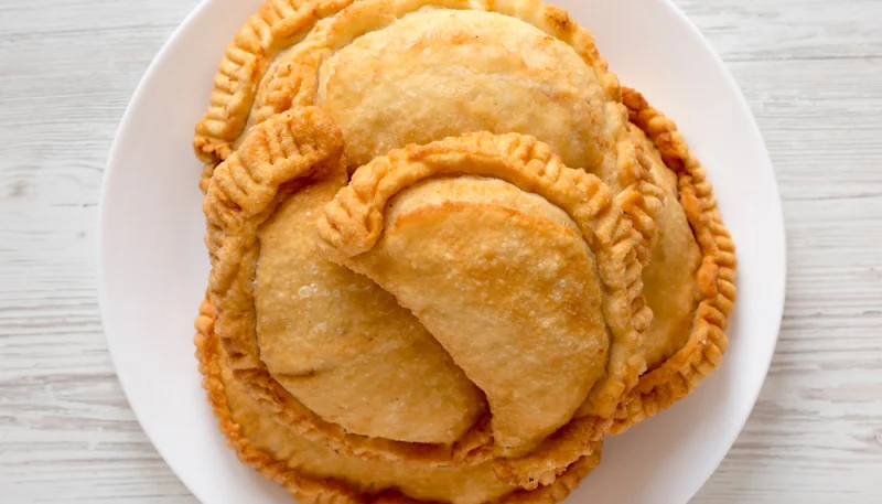 Panzerotti di carne e ricotta