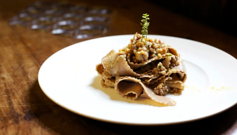 Pappardelle di castagne
