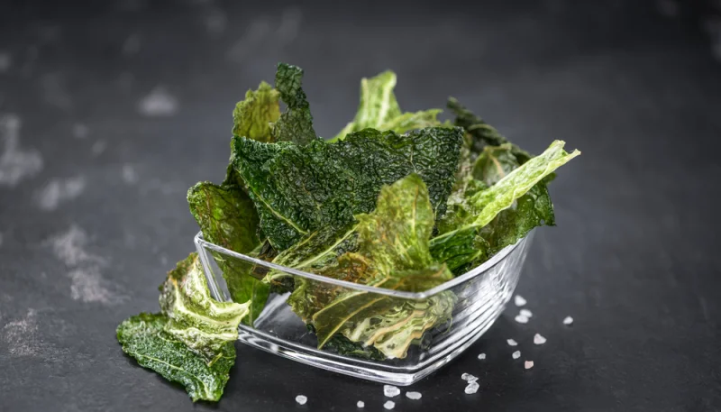 Patatine di cavolo nero