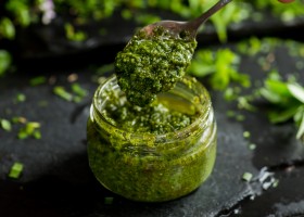 Pesto fatto in casa