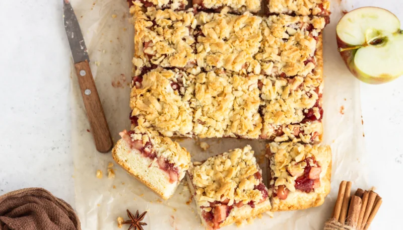 Torta marmorizzata alla marmellata