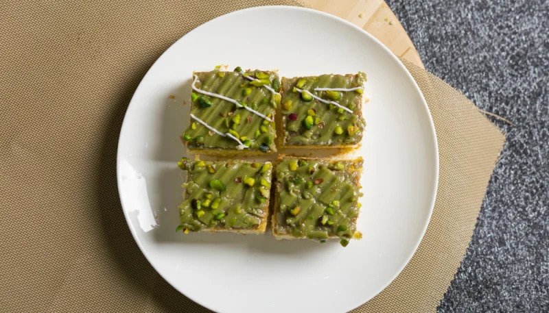 Torta tenerina al pistacchio