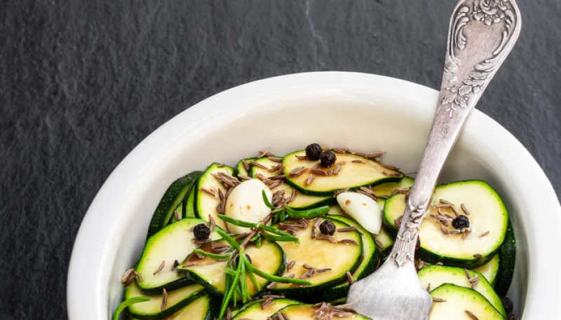 Zucchine marinate