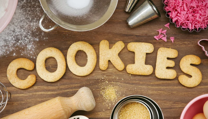 Biscottini con le iniziali