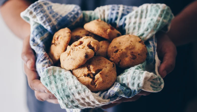 Cookies alla zucca con cannella e cioccolato