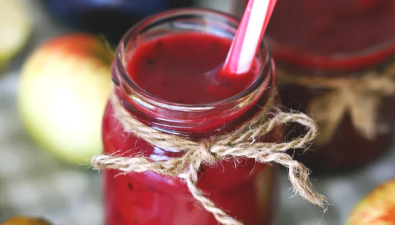 Frappè di susine, pesche e melone