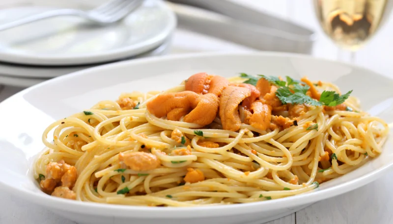 Linguine ai ricci di mare