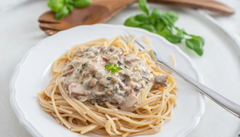 Spaghetti alla crema di tonno