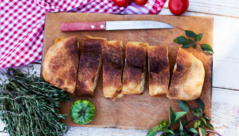 Strudel di melanzane