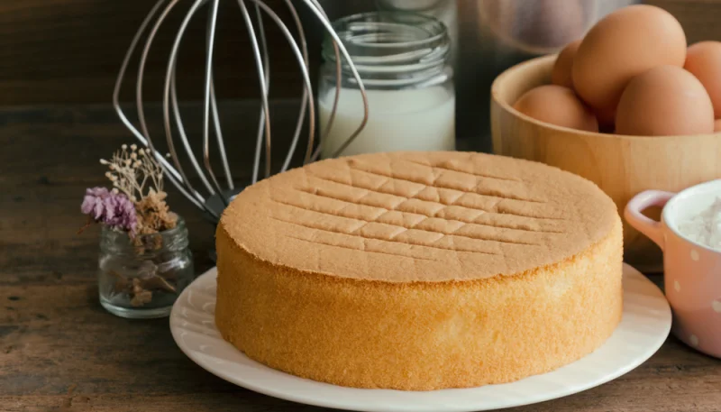 Torta al latte caldo