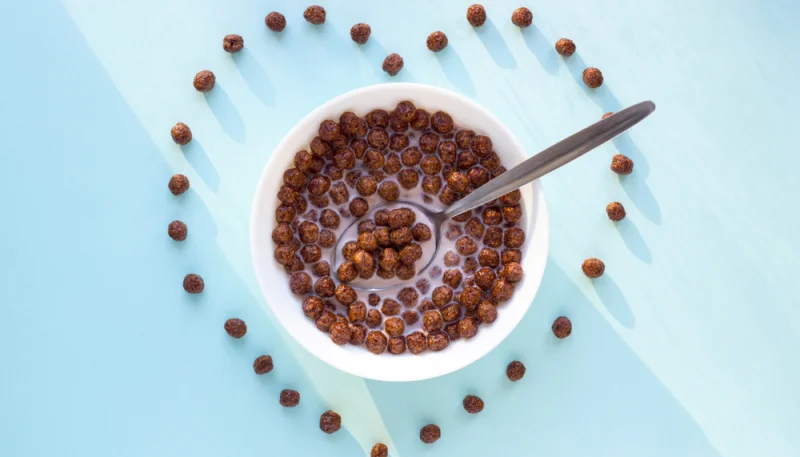 Cereali d'avena al cioccolato