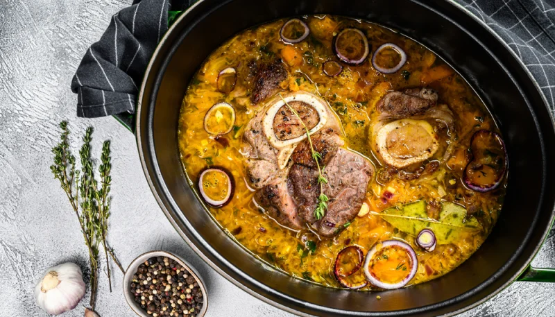 Ossobuco con cipolla