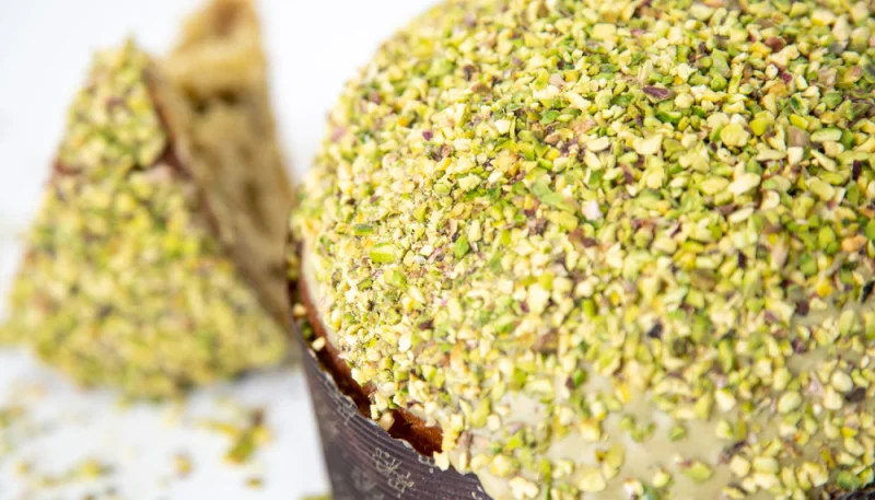 Panettone al pistacchio