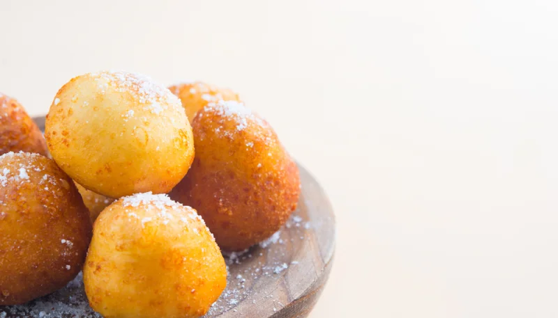 Struffoli light al forno