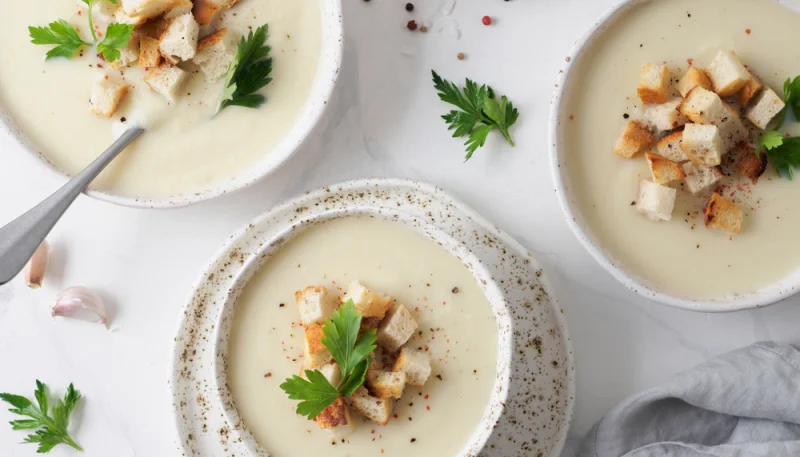 Vellutata bianco Natale