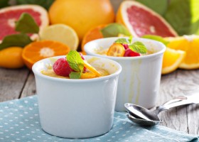 Budino di pompelmo