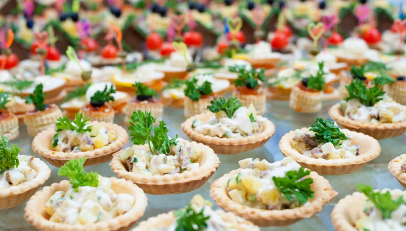 Cestini di pasta frolla salata