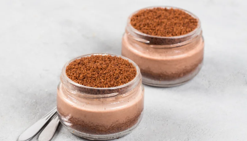 Coppa al caffè e Nutella