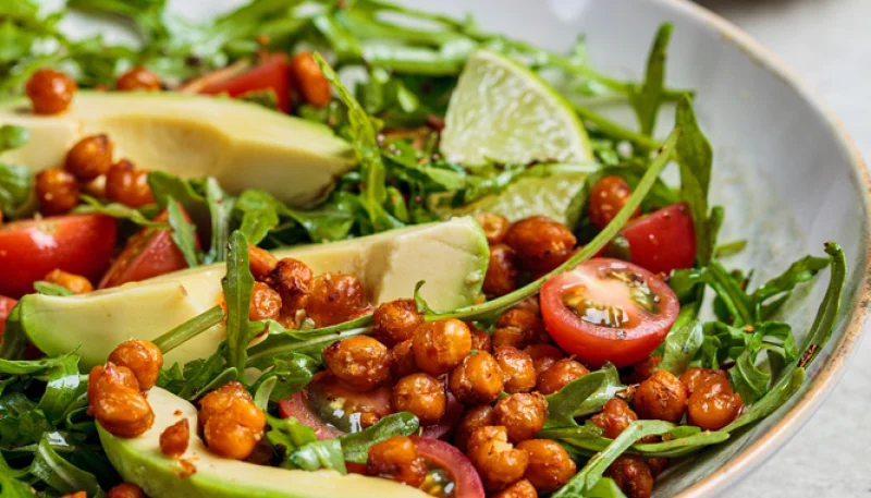 Insalata di ceci e pomodori secchi